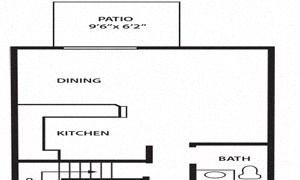 2 Bedroom 1 Bathroom